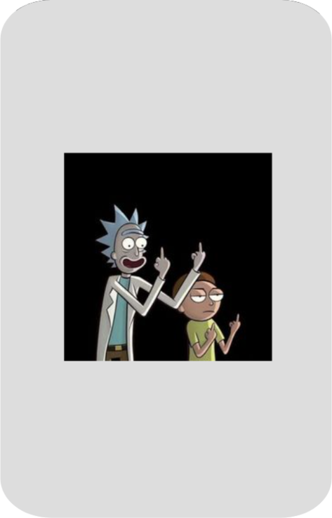 Rick and Morty Sticker