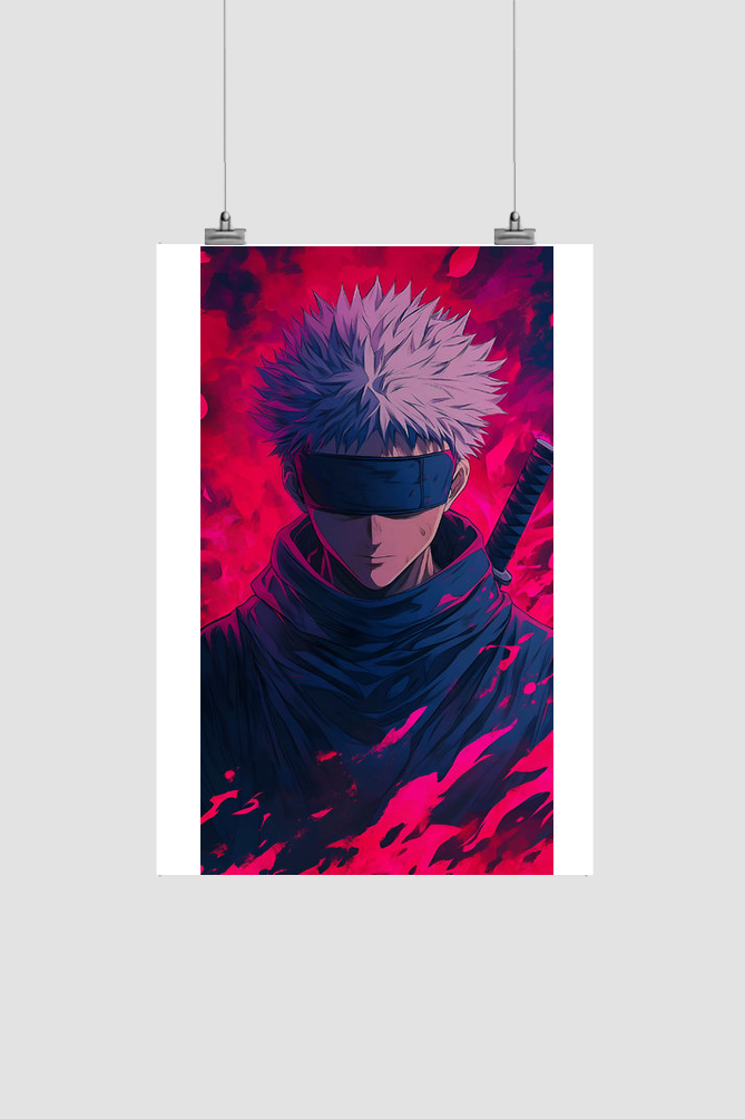 Satoru Gojo - "The Strongest" - Jujutsu Kaisen Poster