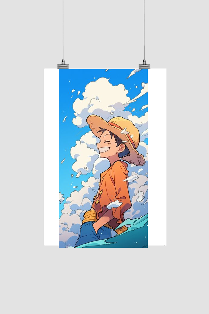 Dreamer of the Open Seas - Luffy Poster